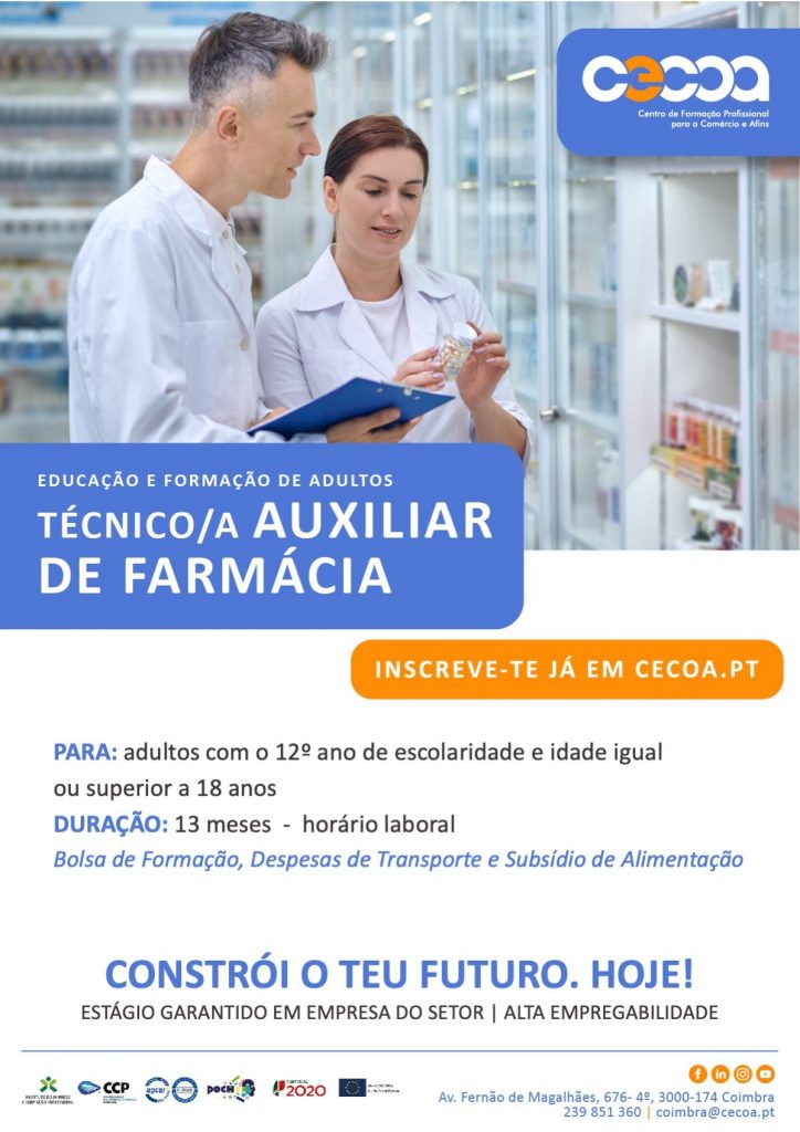 Técnico Auxiliar De Farmácia (m/f) - Estoril, Ofertas de Emprego, Anúncio, Lisboa, 41867388